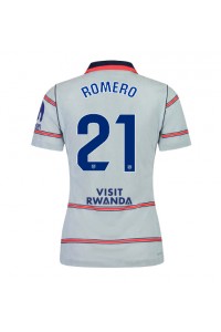 Atletico Madrid Cristian Romero #21 Jalkapallovaatteet Naisten Kolmaspaita 2026-27 Lyhythihainen